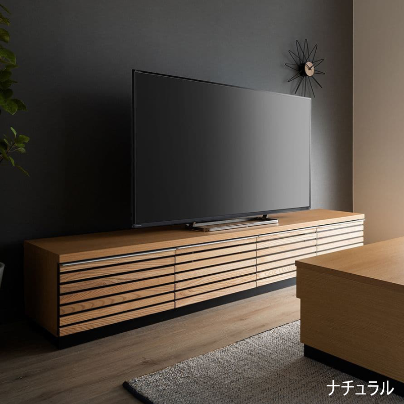 テレビボード ローボード テレビ台 200 おしゃれ 木製 完成品 開