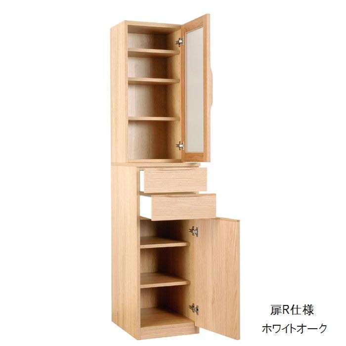 木製食器棚・キッチンボート・カップボード（右側） tec1000224_1.jpg