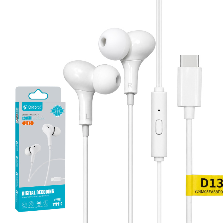 イヤホン 有線 Type-C 有線イヤホン マイク付き iPhone 音声通話対応