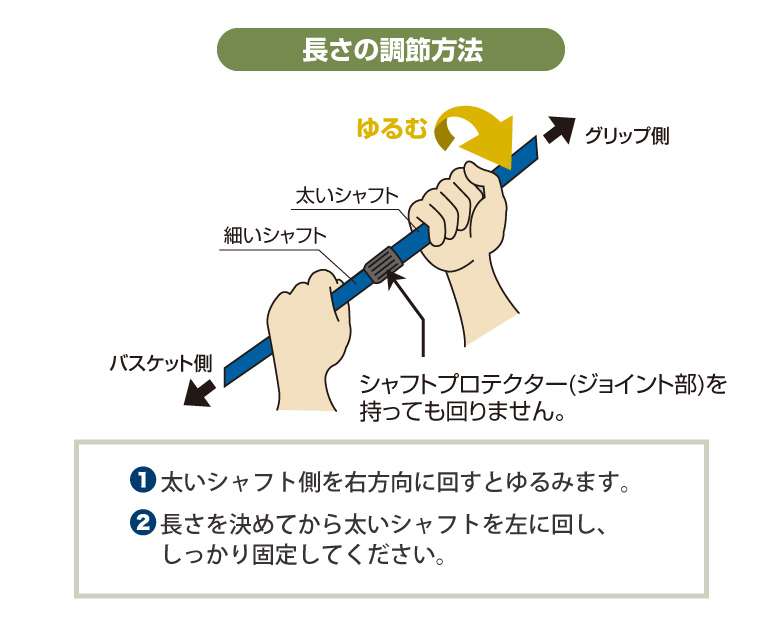 ウォーキングステッキ