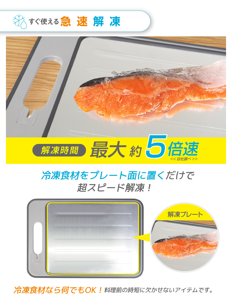 解凍プレート
