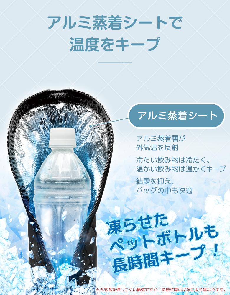 保冷保温ボトルカバー