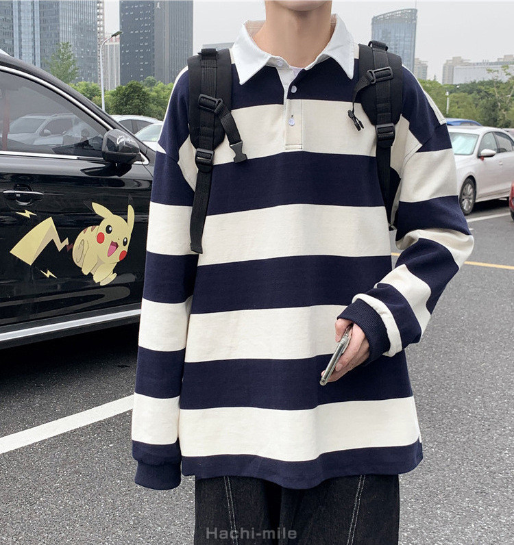 ポロシャツ メンズ おしゃれ コーデ ゴルフウェア スポーツ トップス ビジネス ボーダー柄 ポケット付き 新作 秋服 紳士服 送料無料 通勤 長袖 売れ筋がひ新作 長袖