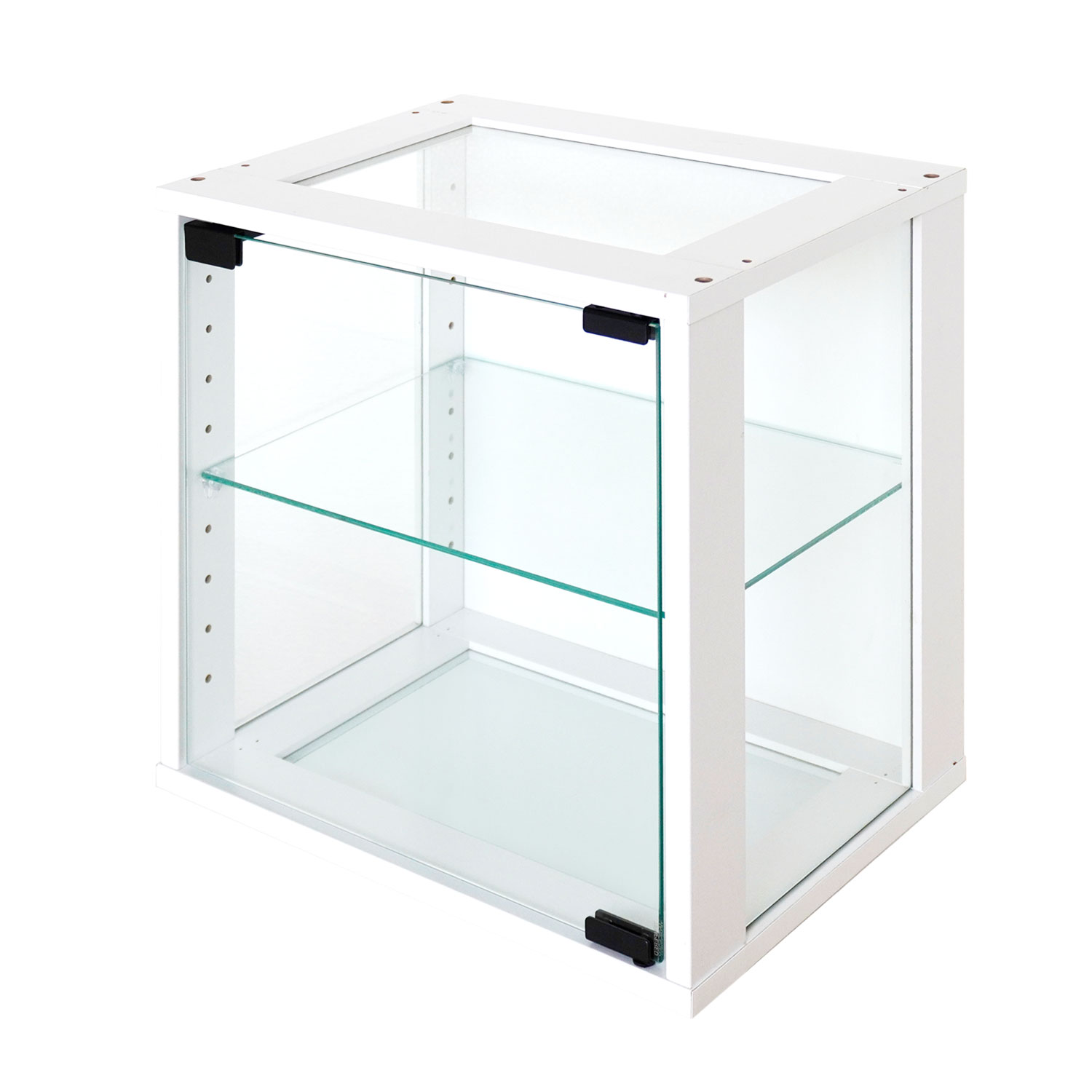 キューブボックス ガラス扉 側面・天板・地板ガラス タイプ cubebox 収納｜haconaka｜02