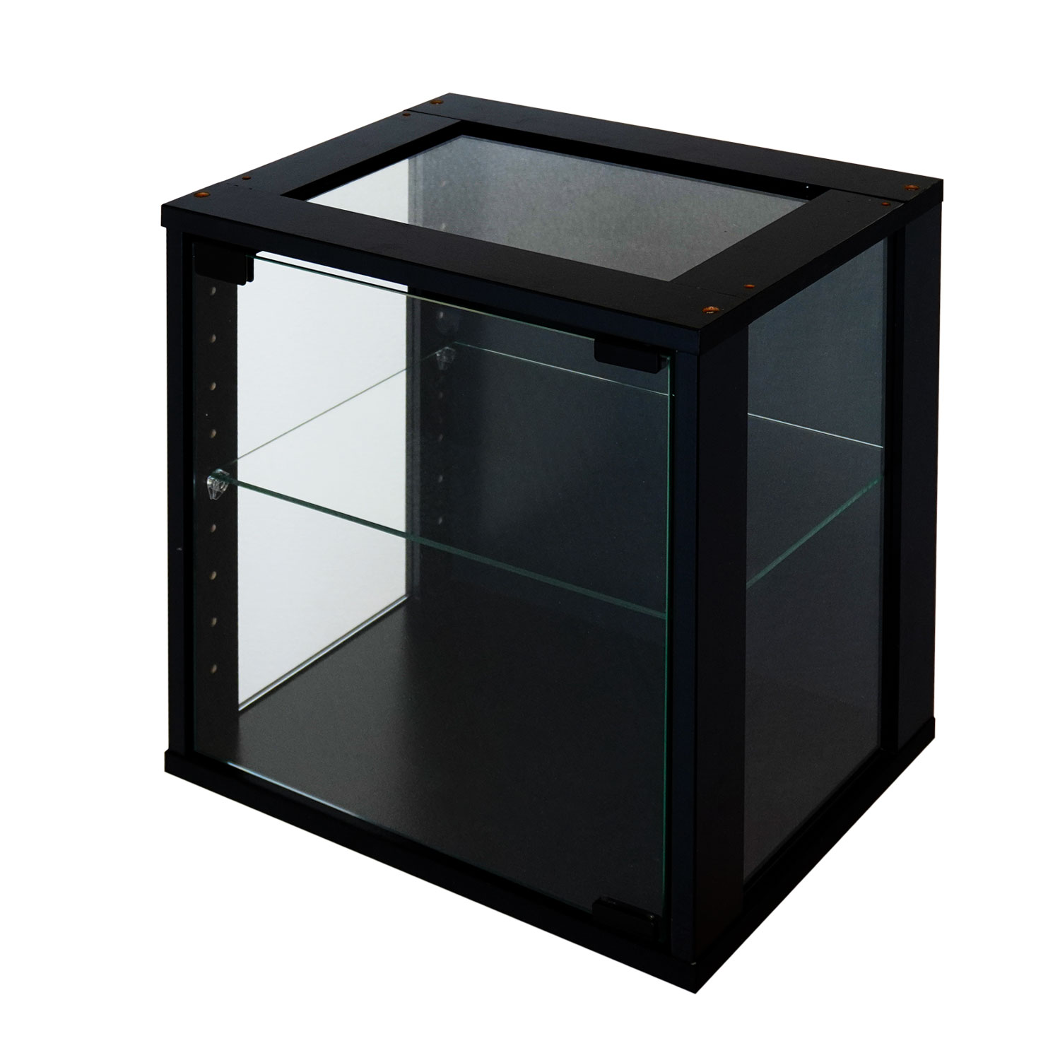 キューブボックス ガラス扉 側面・天板ガラス タイプ cubebox 収納｜haconaka｜04