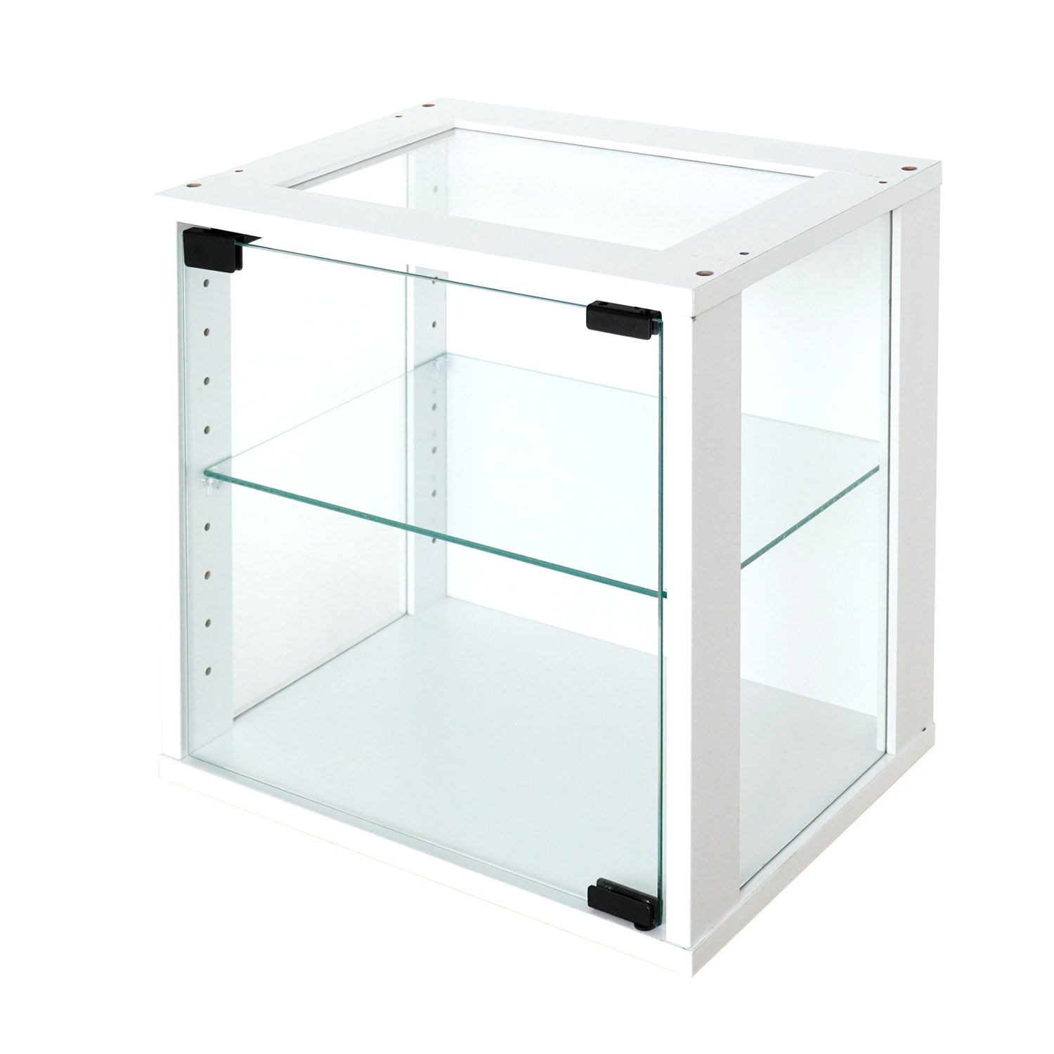 キューブボックス ガラス扉 側面・天板ガラス タイプ cubebox 収納｜haconaka｜02
