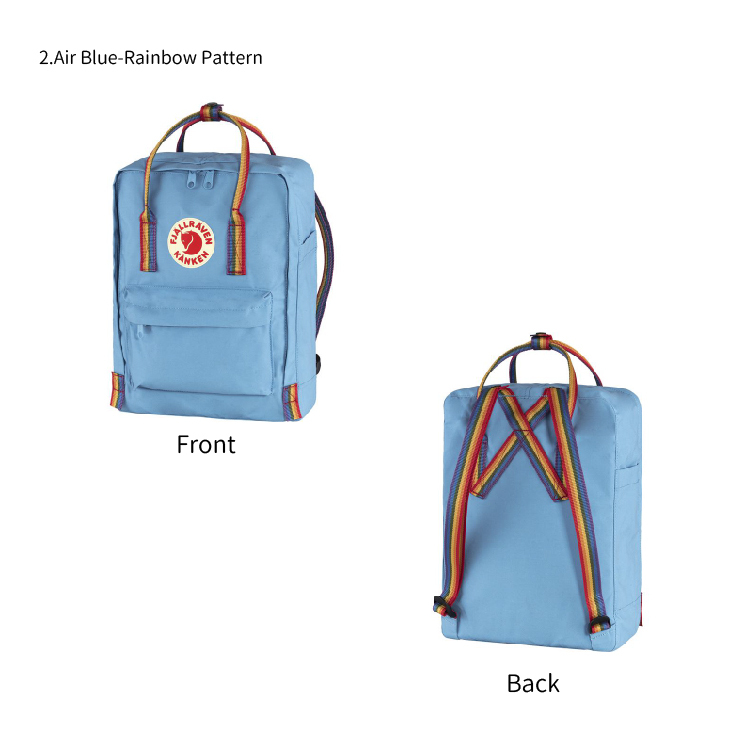 FJALLRAVEN フェールラーベン カンケン レインボー Kanken Rainbow F23620 16L リュック リュックサック 2way  メンズ レディース マザーズバッグ