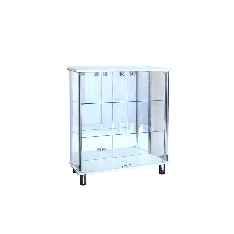 地球家具 ガラスコレクションケース ジョニー JONY 本体 ワイド 幅80cm