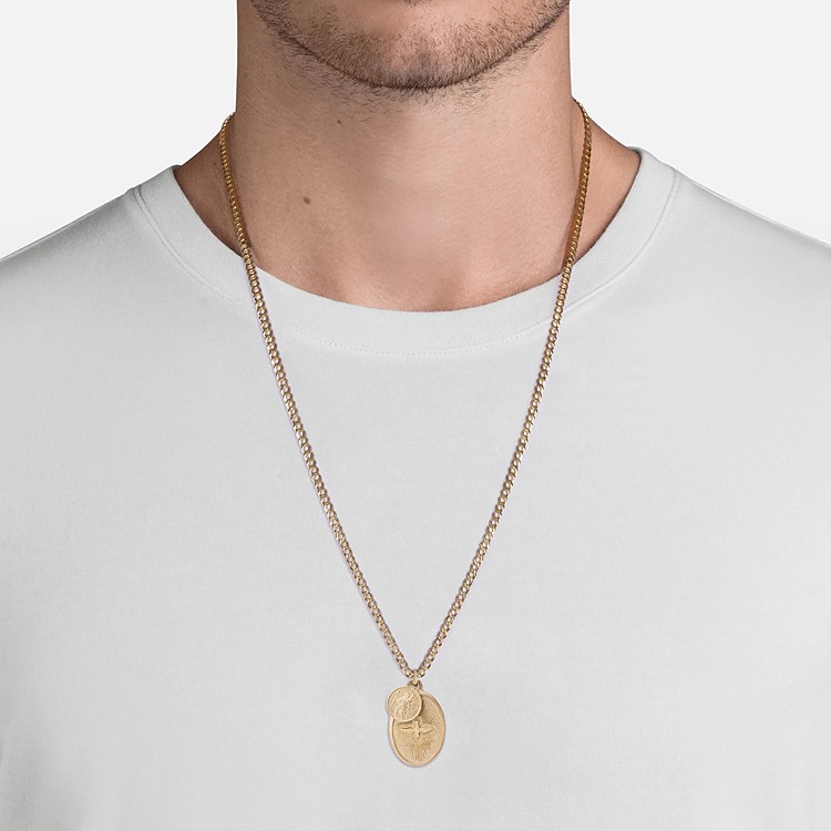 ミアンサイ ネックレス Miansai Dove Necklace Sterling Silver / Gold