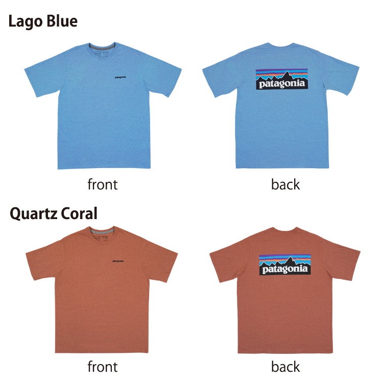 Patagonia P-6 Logo Responsibili-Tee T-Shirt - Quartz Coral