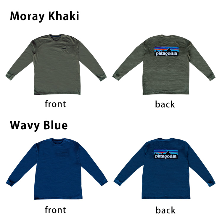 スクール　オーダー 楽天市場】パタゴニア【patagonia】38518 Men's Long-Sleeved P-6 Logo