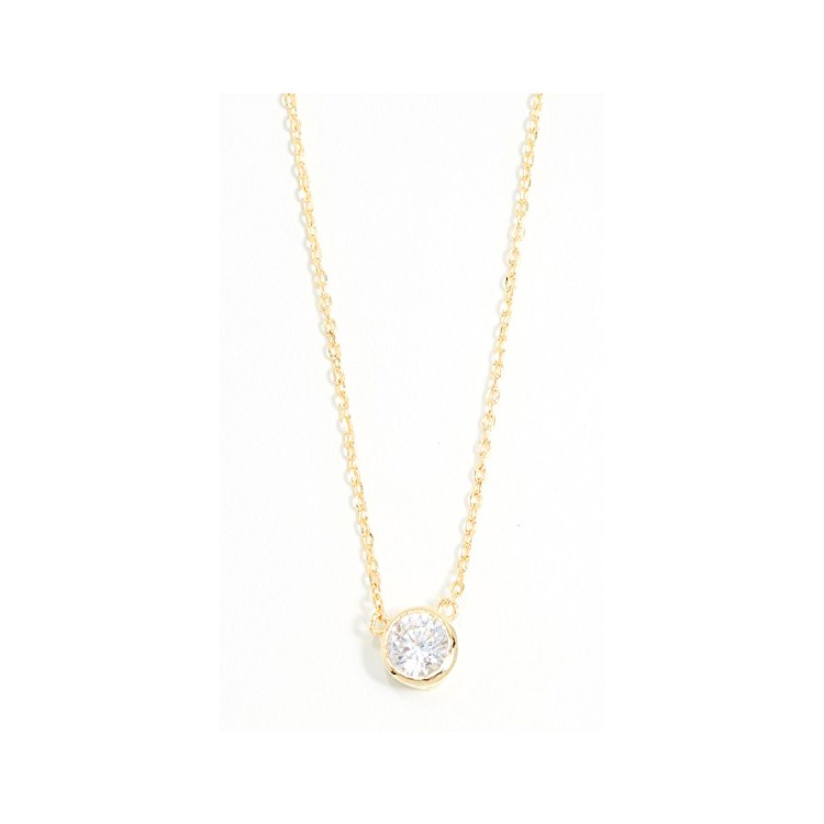 SHASHI Solitaire Necklace 3色 18K シャシ ネックレス