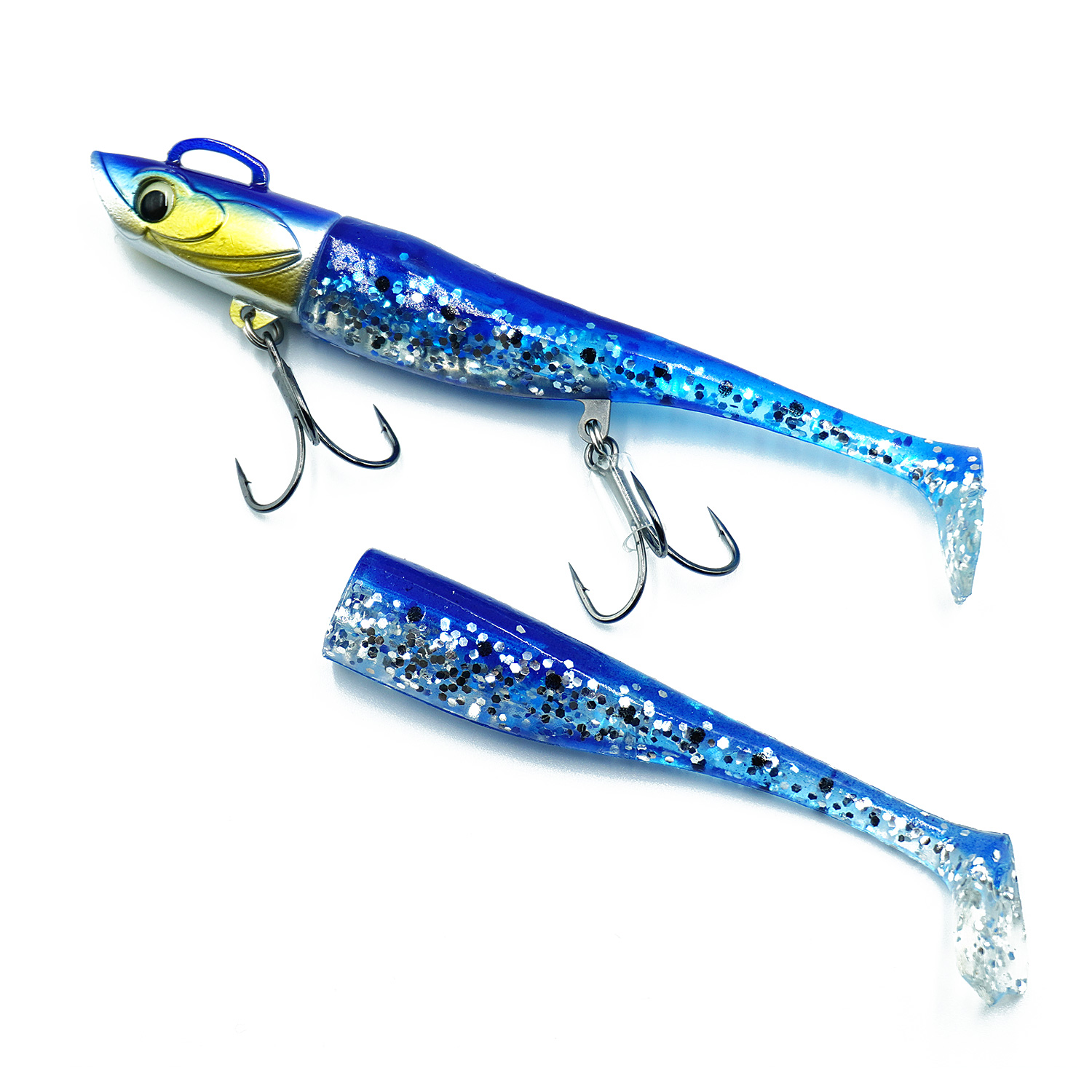 フィネスヘッド Type Swim A 単品 40g ソフトルアー 釣具 ヒラメ