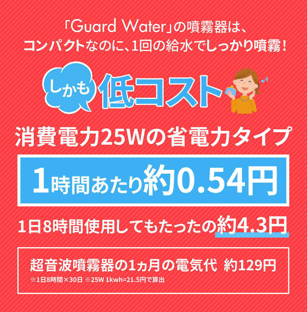 加湿器 次亜塩素酸水 噴霧器 12畳〜20畳 即納 室内用 ウィルス・カビ