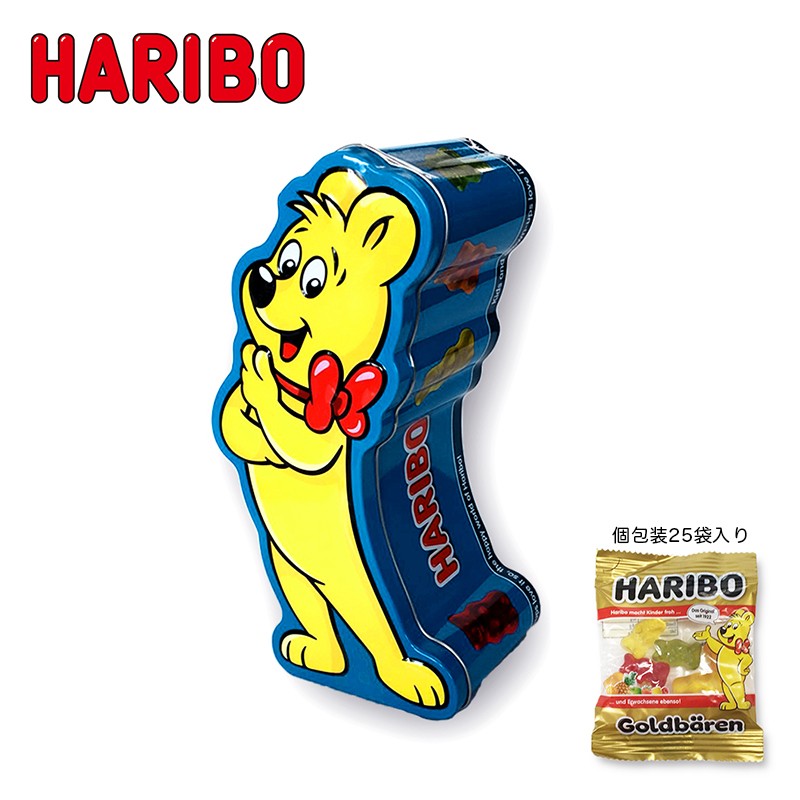 数量限定 お菓子 Haribo ゴールドベア缶 グミ フルーツ味 ハリボー Haribo 1 Kurawanka 通販 Yahoo ショッピング