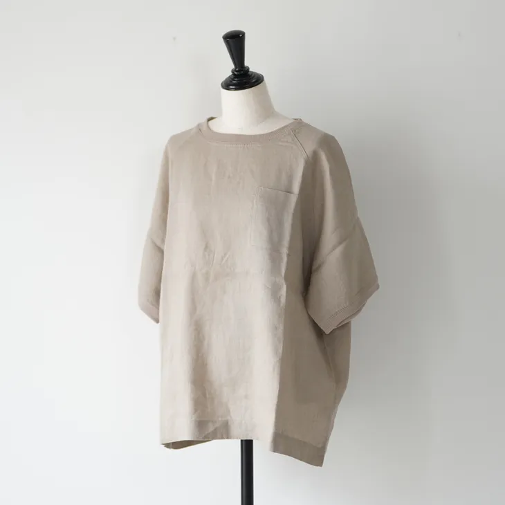 【極美品】 TUTIE.リネンフード付きプルオーバーシャツ レイヤード風プルオーバー | tsuki.s