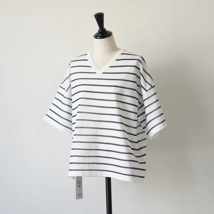 lelill 完売品 2WAY WIND THROUGH ボーダーニット lelill レリル 2WAY WIND THROUGH ボーダーニット