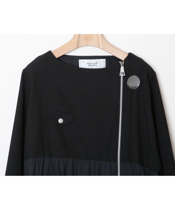 bedsidedrama (ベッドサイドドラマ) | Riders shirts coat (black