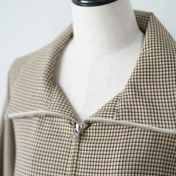 レディースファッション amne (アンヌ) | NON MULESED CHECK covered 