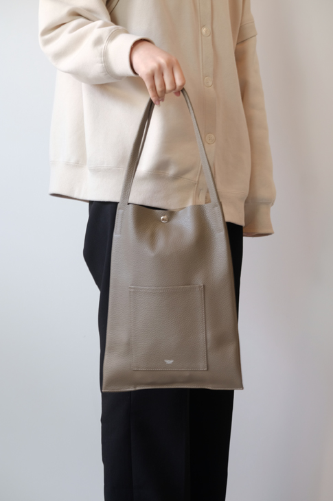 【完売品】blancle ブランクレ サイドジップトートバッグ blancle (ブランクレ) | S.LE SIDEZIP TACK TOTE (taupe) | トート