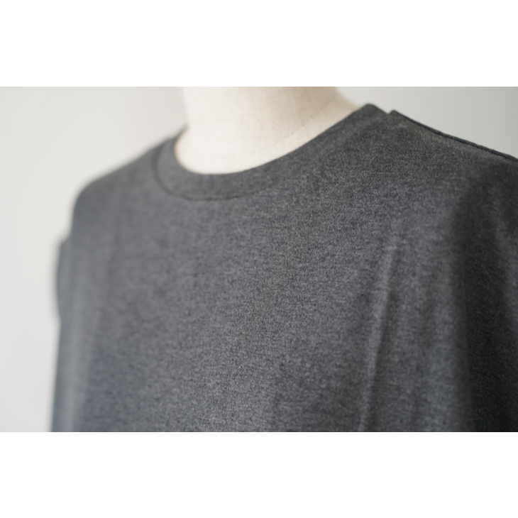 MANON (マノン) | IN TUCK FRENCH SLEEVE SHT (black/beige