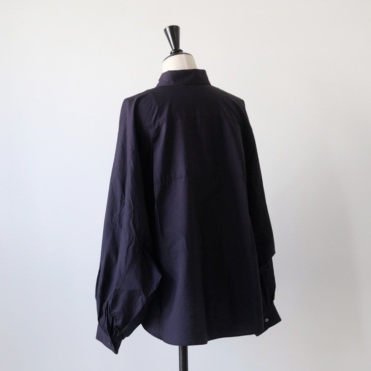【SALE セール】MANON (マノン) | DOLMAN SLEEVE OVER DRESS (navy) | トップス シンプル お洒落 MANON (マノン) | DOLMAN SLEEVE OVER DRESS (navy) トップス