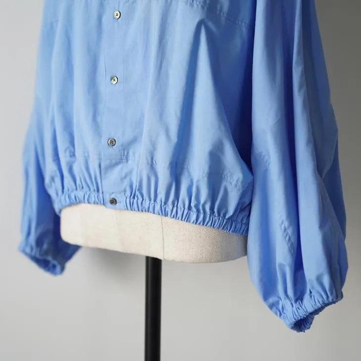 SALE セール】MANON (マノン) | DOLMAN SLEEVE SHORT SHT (blue