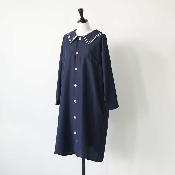 SALE セール】ORCIVAL | CDN SAILOR DRESS (dark navy/blue) size 1