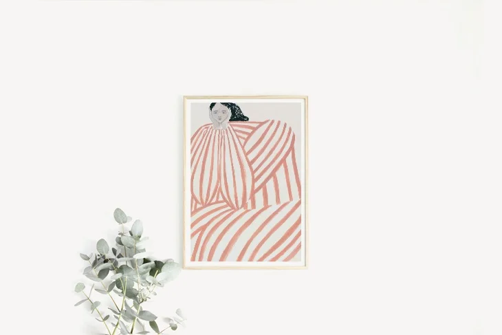 THE POSTER CLUB x Sofia Lind | Still Waiting 50x70cm アート