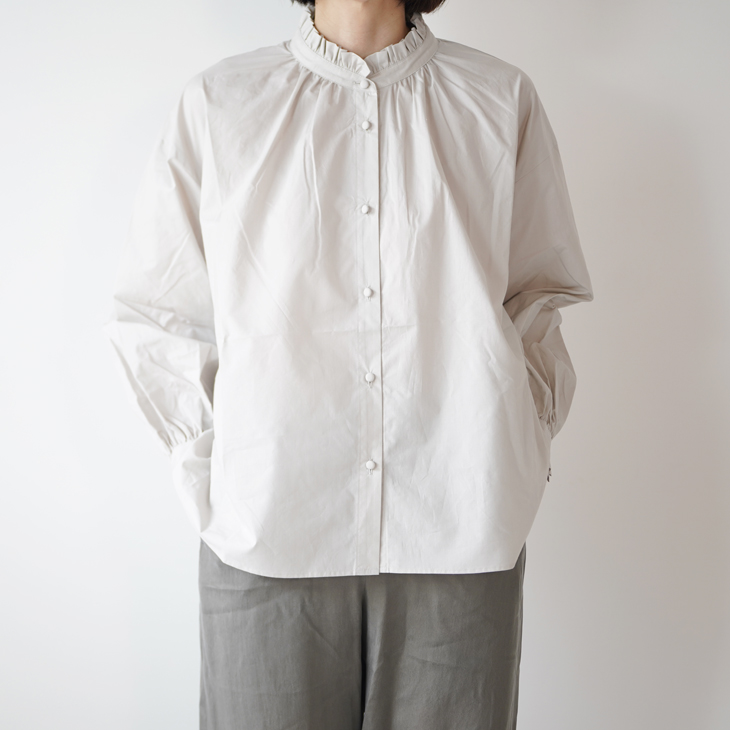 LUEUF (ルフ) | クラシカルソデギャザーシャツ (beige) | トップス シンプル お洒落 楽天市場】【SALE セール】LUEUF (ルフ) | クラシカルソデ
