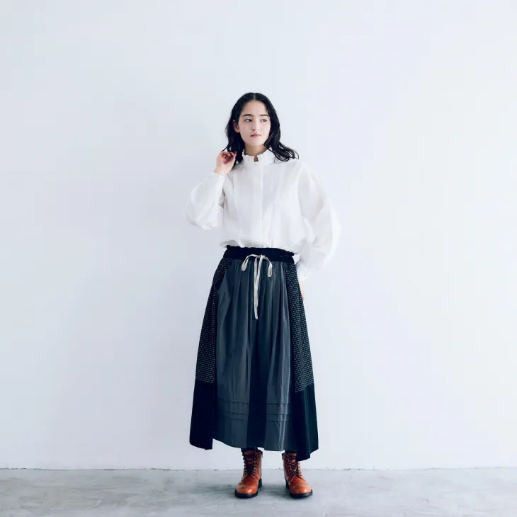 MAGALI（マガリ） | ピンドットツイード・ヴィンテージ・スカート