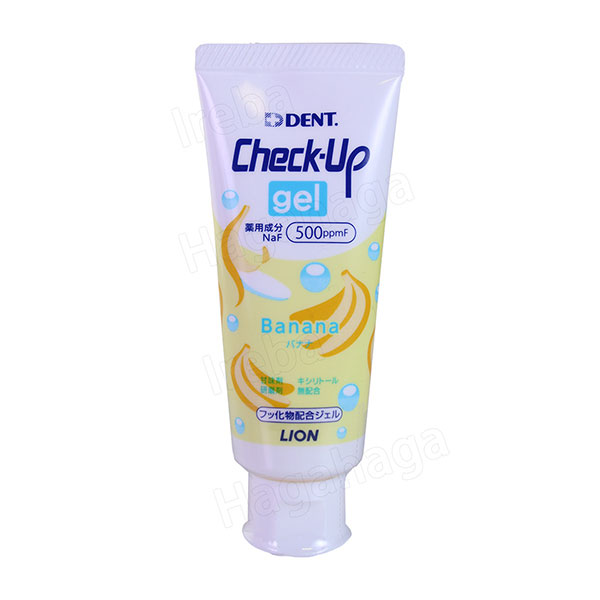 ライオン Check-Up gel チェックアップジェル バナナ グレープ ピーチ レモンティーフレーバー 60ｇ｜hagahaga｜05