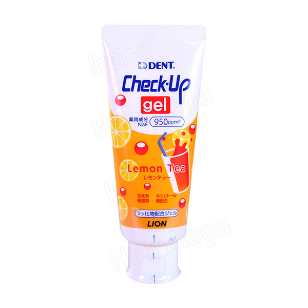 ライオン Check-Up gel チェックアップジェル バナナ グレープ ピーチ レモンティーフレーバー 60ｇ｜hagahaga｜04