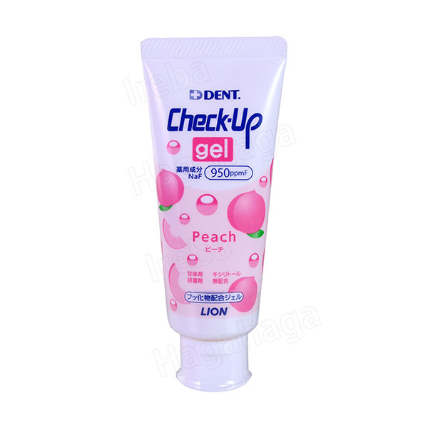 ライオン Check-Up gel チェックアップジェル バナナ グレープ ピーチ レモンティーフレーバー 60ｇ｜hagahaga｜03