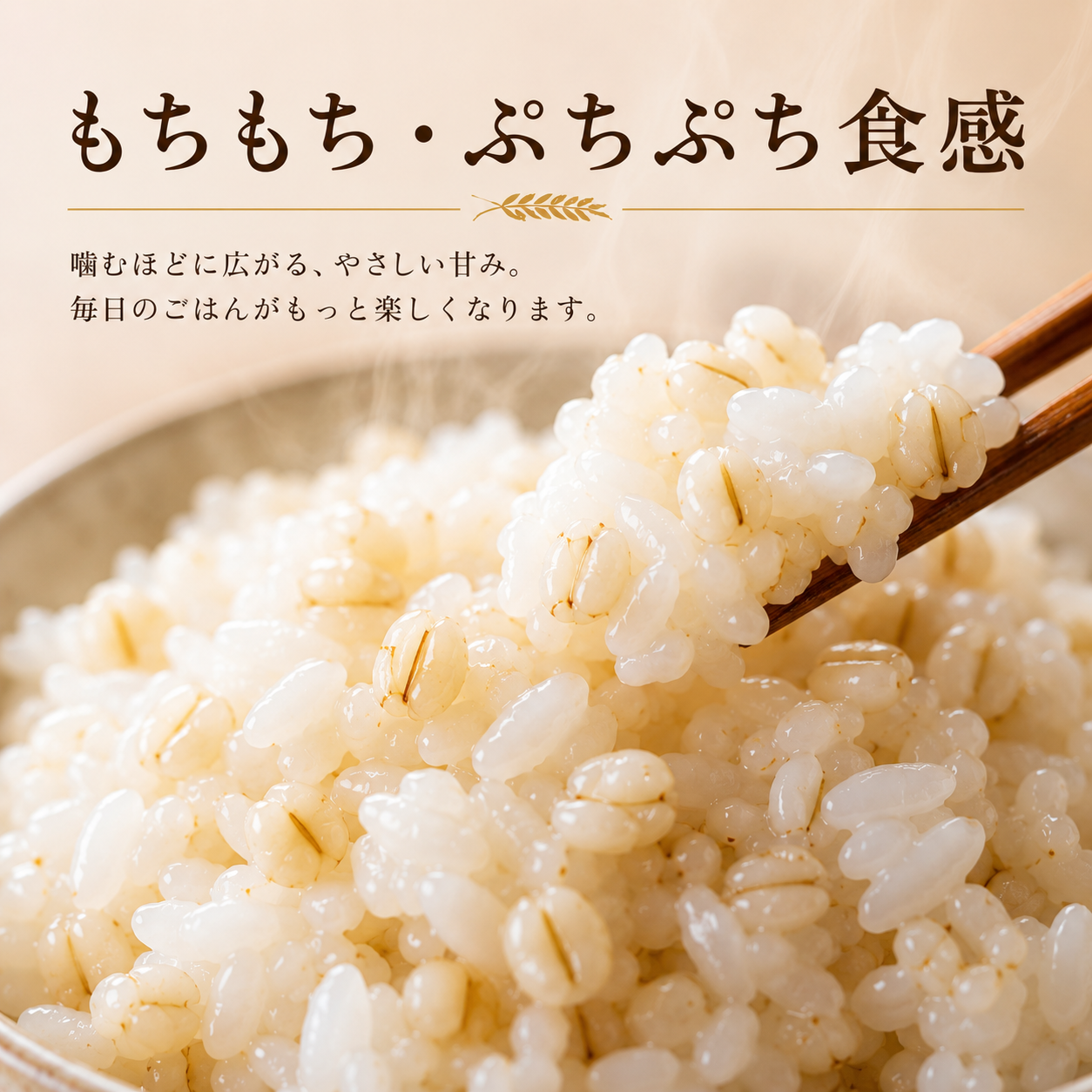 もち麦 4kg キラリモチ 国産100% 雑穀米 1kg×4袋 ジップ付き 佐賀県産