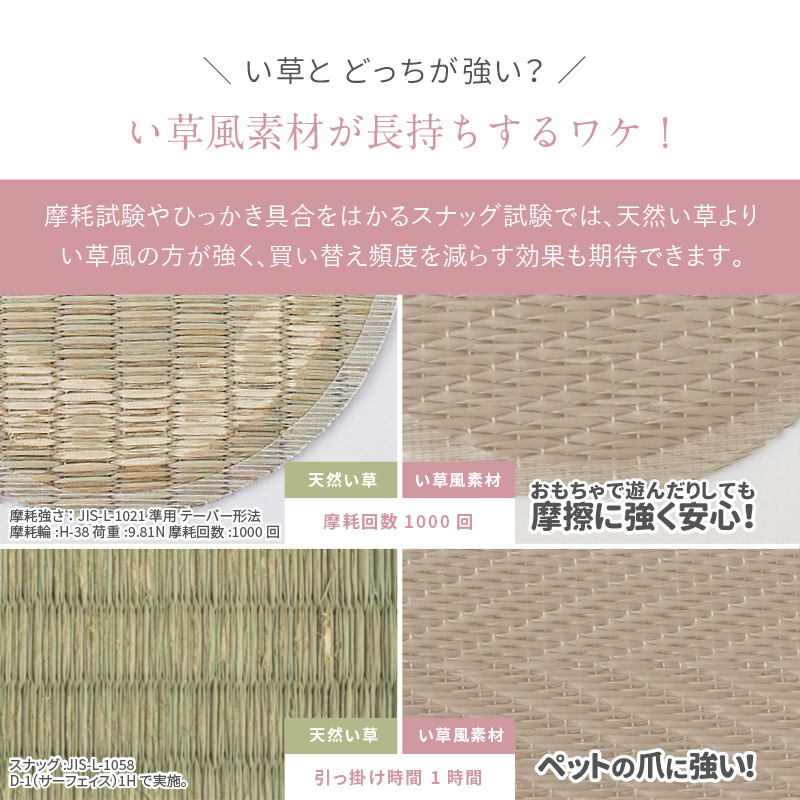 畳 置き畳 ユニット畳 PP 82×82×2.5cm 縁無し 同色12枚セット 6畳 たたみ 畳マット 水拭きできる ポリプロピレン 市松模様 大 期間限定 特別送料無料 | HAGiHARA | 15
