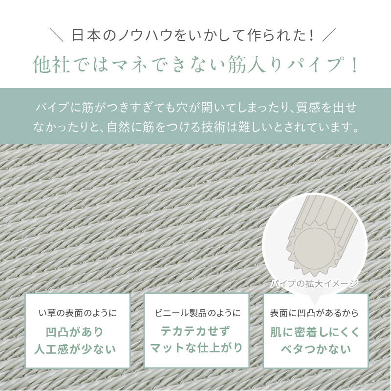 畳 置き畳 ユニット畳 PP 82×82×2.5cm 縁無し 同色12枚セット 6畳 たたみ 畳マット 水拭きできる ポリプロピレン 市松模様 大 期間限定 特別送料無料 | HAGiHARA | 14