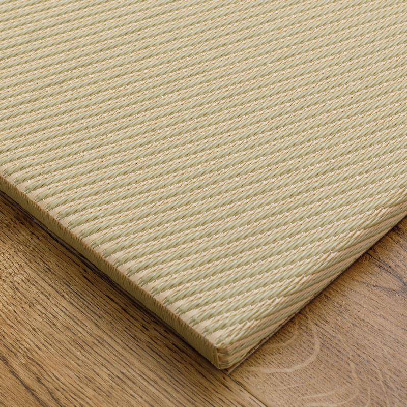 畳 置き畳 ユニット畳 PP 82×82×2.5cm 縁無し 同色12枚セット 6畳 たたみ 畳マット 水拭きできる ポリプロピレン 市松模様 大 期間限定 特別送料無料 | HAGiHARA | 01