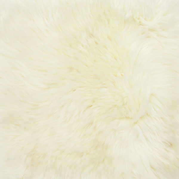 HAGiHARA ムートン 座布団 約40×40cm ファー プレゼント 原皮