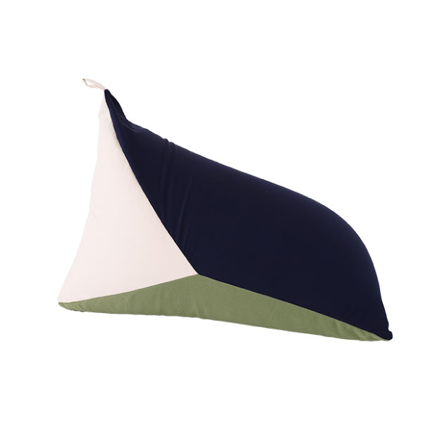 三角クッション 約50×80×50cm 全6色 カラフル可愛いビーズクッション マルチに使える便利クッション 帆布 枕 スツール テトラッド