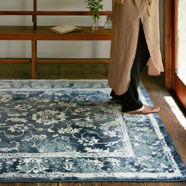 ラグ ラグマット 2.5畳 160×235cm オリエンタル  絨毯 厚手 ホットカーペット 床暖房対応 エジプト製 ウィルトンラグ カマル｜hagihara6011｜15