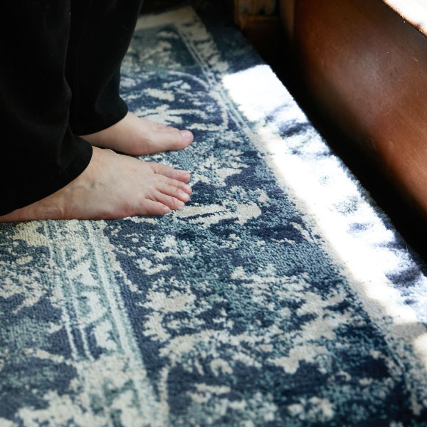 ラグ ラグマット 3畳 200×250cm オリエンタル  絨毯 厚手 ホットカーペット 床暖房対応 エジプト製 ウィルトンラグ カマル｜hagihara6011｜17