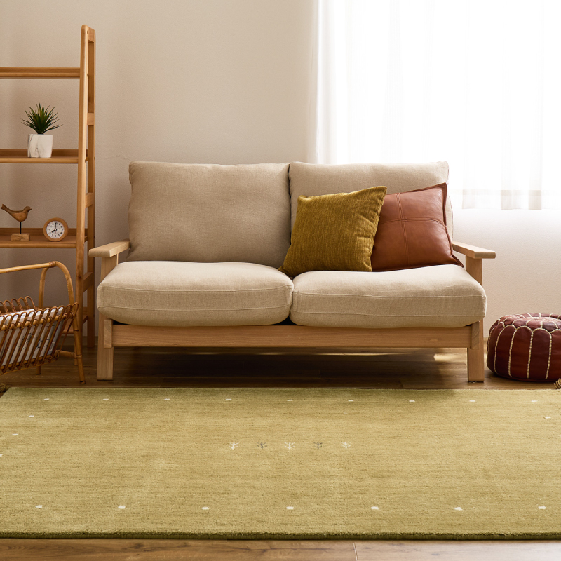 HAGiHARA（萩原） ラグ カーペット ギャッベ 3畳 200×250cm ギャベ