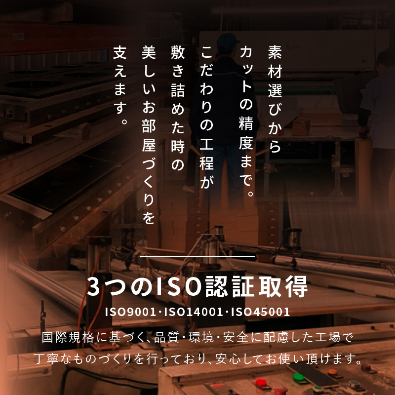 HAGiHARA（萩原） タイルカーペット 6畳 ペット 滑らない 40×40 cm
