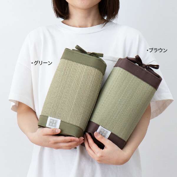 HAGiHARA い草 枕 小枕 24×11×11cm たたみ 国産 日本製 倉敷帆布