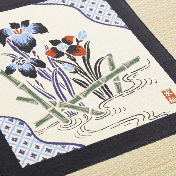 HAGiHARA（萩原） い草 座布団 和室 55×55cm たたみ 和風 涼感 パッチ
