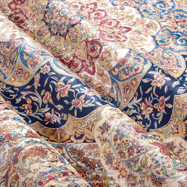 ラグ カーペット 絨毯 6畳弱 344×250cｍ アンティーク クラシック ベルギー製 ウィルトン織 高級カーペット 1203｜hagihara6011｜05