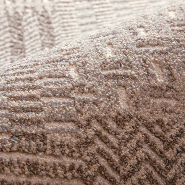 ラグ 絨毯 カーペット 約1.5畳  約133×195cm ゴールド グレー 高級カーペット ウィルトン織｜hagihara6011｜04