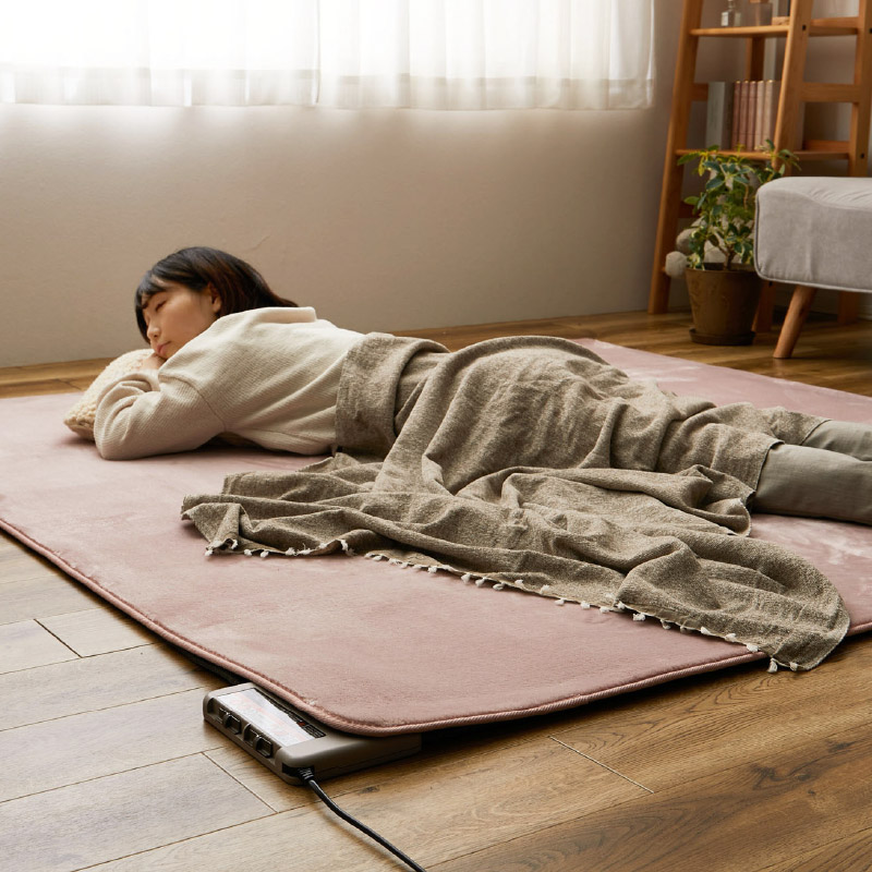 ホットカーペット 本体 3畳 195×235cm 日本製 暖房面切り替え 6時間