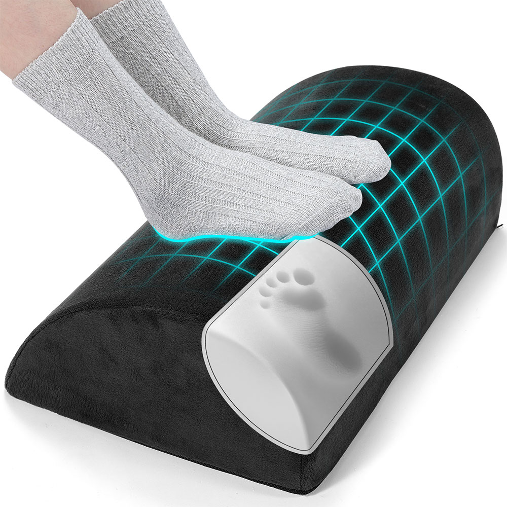 Baiinin フットレスト 車 デスク下 足置き 【整体師監修 膝・足首の